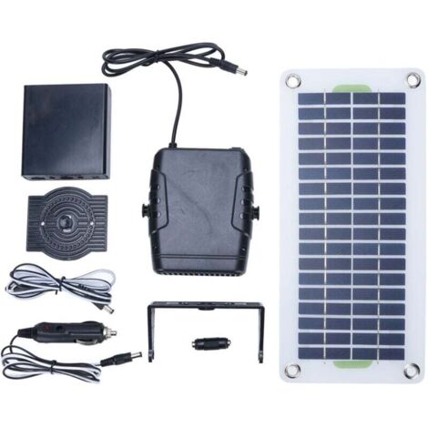 Panneau solaire chauffant 30 W monocristallin portable pour l'extérieur