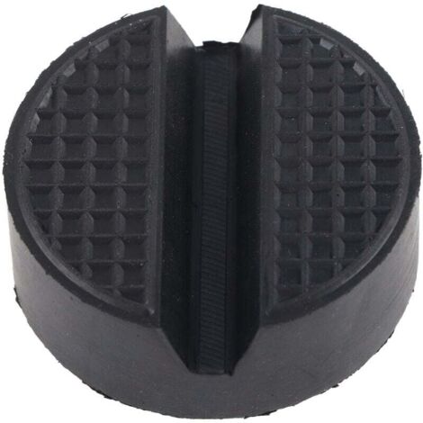 Adaptateur universel de coussin de cric de voiture, cadre en caoutchouc fendu, Support de Protection de Rail, 6.5cm de diamètre (1/4)