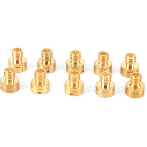 Kit de Jet principal de carburateur, 10 pièces, pour moteur Mikuni VM22/24/26/30 125cc 150cc 200cc 250cc, pièces de vélo de fosse hors route (1/4)