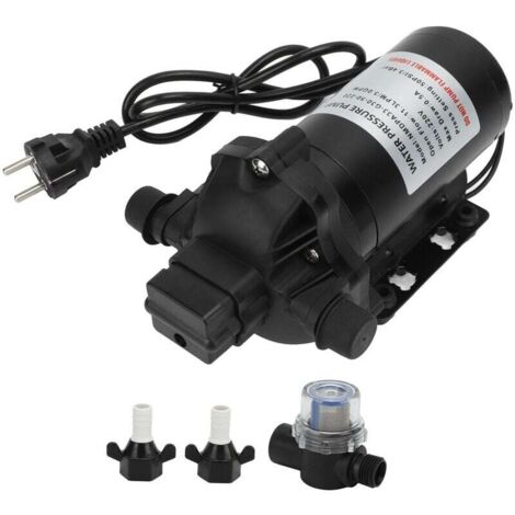 Pompe à Membrane à Eau, Pompe à Eau 220 V 11,3 L/min 50 Psi Pompe à Eau Auto-amorçante pour Voiture, Camping-car, Yacht, Caravane, Bateau Marin