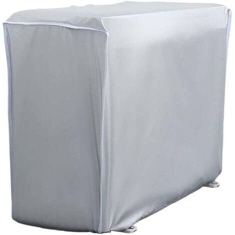 Housse de climatisation extérieure, housse de protection imperméable, anti-poussière et anti-neige (86x32x56cm) (1/4)
