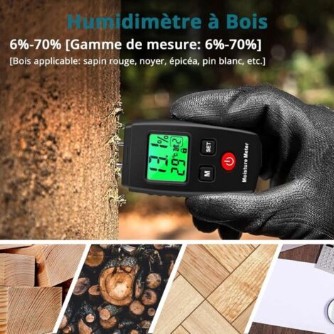 Testeur d'humidité Dryzone - pour murs, bois et matériaux de construction - écran LCD | Leroy Merlin Testeur d'humidité Dryzone - pour murs, bois et matériaux de construction - écran LCD | Leroy Merlin