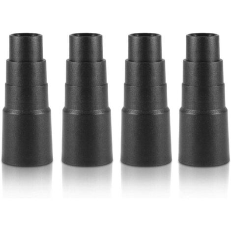 Adaptateur de tuyau d'aspirateur pour aspirateurs d'atelier universels de 25 à 42 mm, connecteur d'extrémité de tuyau pour aspirateur, ponceuse, scie sauteuse, perceuse d'établi (4 pièces) (1/4)