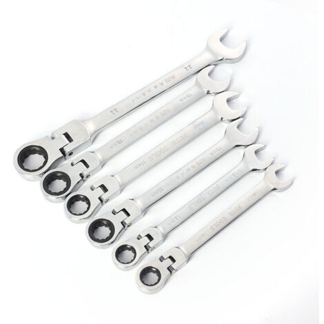 Valise à outils en chrome vanadium pour clé plate à cliquet articulée 12 mm Pour-RAPANDA (1/4)