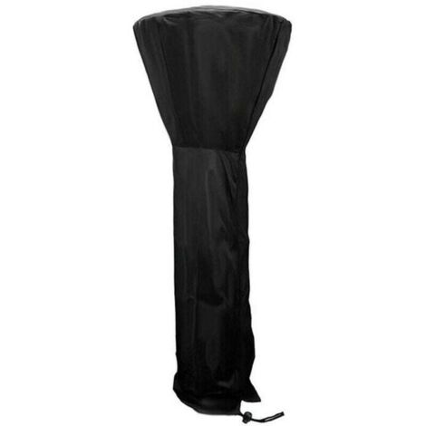 Housse de protection pour chauffage de jardin en tissu Oxford 210D noir