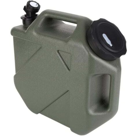 Réservoir d'eau pour camping-cars, récipient d'eau portable avec poignée, bidon de qualité alimentaire avec robinet, parfait pour les voyages, le camping, les barbecues et la pêche (1/4)