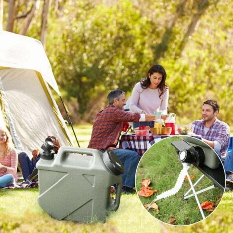 Jerrican eau,Seau pliable pour voiture taupe,seau Portable de grande Jerrican eau,Seau pliable pour voiture taupe,seau Portable de grande