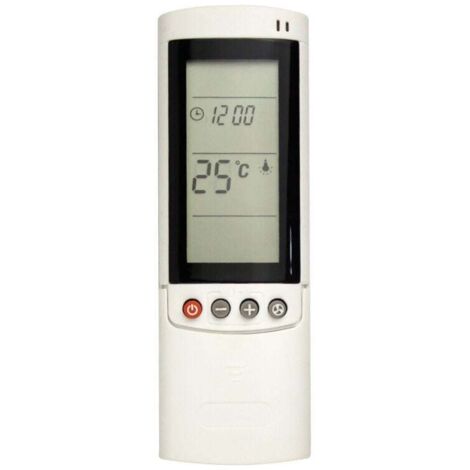 Télécommande de climatiseur ABS Télécommande de remplacement pratique pour Airwell Electra Gree A415/RC08B RC08A Stable/faible consommation d'énergie (1/4)