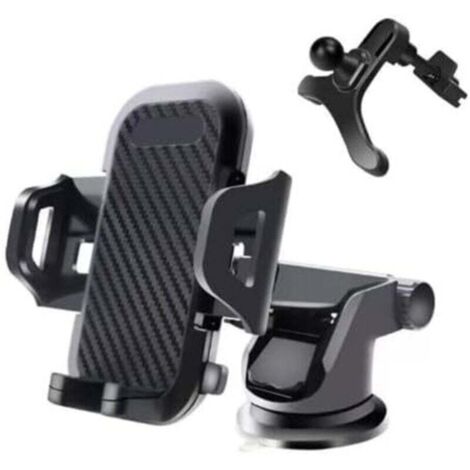 Accessoires portable pour voiture Support de téléphone portable pour voiture, support de pare-brise/évent/tableau de bord pour voiture - RWAccessoires portable pour voiture (1/4)