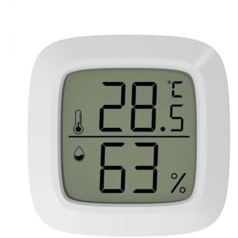 4PCS Thermometre Interieur Maison Thermometre Hygrometre Numérique,Thermomètre Digital pour Chambre à Coucher