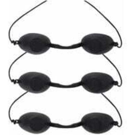 3 Pcs Lunettes de Protection UV, Lunettes Solarium Lunettes Protection UV Conviennent pour la Beauté Laser IPL Convient à la Clinique de Beauté ou à la Maison (1/4)