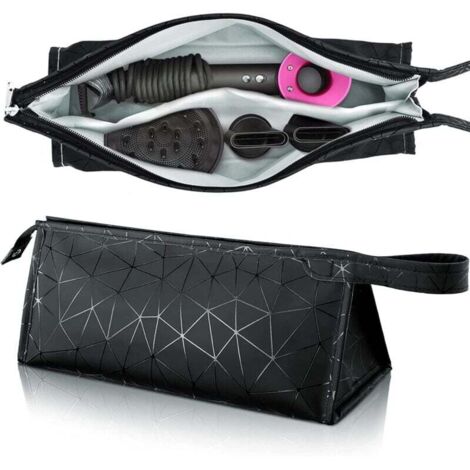 Étui Rigide De Voyage Pour Sèche-cheveux - Noir, EVA - 27,5 X 21 X 11,5 Cm - Protection Et Rangement Portable