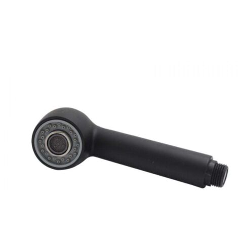 1pc Douchette Robinet Cuisine Jets Tête de Douche Remplacement Douchette pour Mitigeur Cuisine, Noir (1/3)