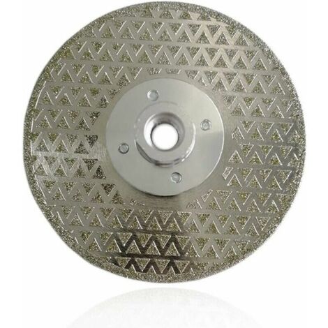 Disque Diamant 180 Mm Double Face Électroplaqué – Coupe & Meulage Pierre, Granit, Marbre, Tuile – SHDIATOOL