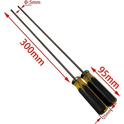 Lot De 2 Tournevis Longs 12 Pouces – Plat Et Cruciforme, SODIAL (neuf, Emballage Personnalisé)