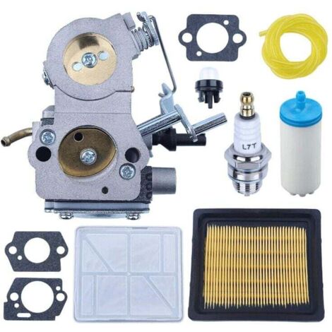 Carburateur de rechange - Pour Husqvarna K750 K760 K770 - Pièces de scie à béton pour ZAMA C3-EL53 - Avec joint de filtre à air - Kit de conduite de carburant (1/4)