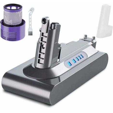 Batterie de remplacement pour aspirateur Dyson V10 - 25,2V - 3900mAh - V10 Animal SV12 - V10 Absolute - V10 Motörhead - V10 Fluffy - V10 Total Clean (1/4)