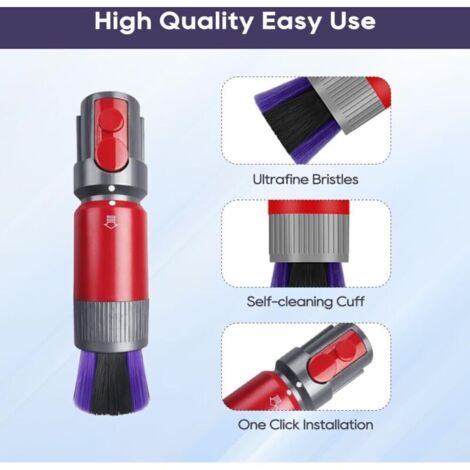 Brosse à poussière sans Rayures pour Dyson Outsize, V7, V8, V10, V11