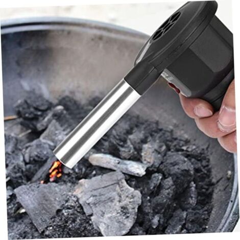 Soufflet Pour Feu De Camp - Soufflet En Bois Et Cuir Pour Cheminée, BBQ Et Camping | Accessoire De Cuisson Extérieur