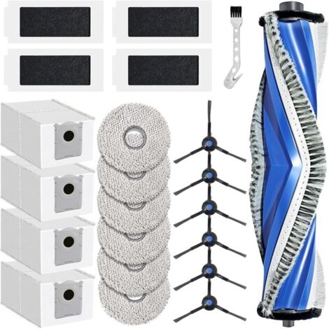 Lot de 23 accessoires pour robot aspirateur ECOVACS DEEBOT T30C Omni