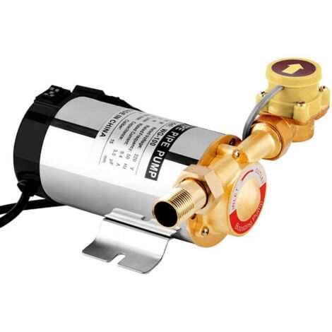 100W Pompe de Surpression Automatique 220V 1L/min Pompe à Eau Pompe , acier inoxydable pour pipeline d'eau du robinet domestique