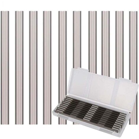 10 Pièces Ensemble de Rabot Electrique Lame, 82x5.5x1.1mm, pour Rabots Makita, Black & Decker, Bosch, DeWalt et Elu (1/4)