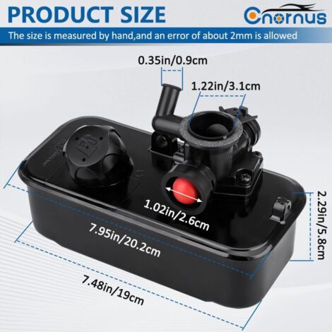 Carburateur De Rechange Haute Qualité Pour Tondeuse à Gazon - Compatible Briggs & Stratton 499809 498809A 494406