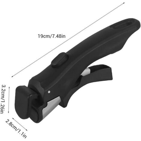 Poignée De Remplacement Pour Couvercle De Casserole - Bouton Pliable Anti-Brûlure - Compatible Couvercles En Verre