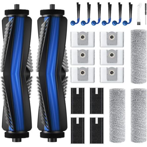 Kit di accessori per robot aspirapolvere, spazzole laterali, rulli Kit di accessori per robot aspirapolvere, spazzole laterali, rulli