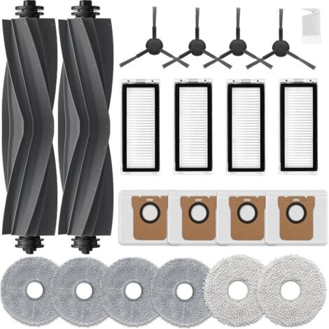 Accessoires pour Dreame L20 Ultra 2 Brosse Principale Rouleau 4 Chiffons 4 Filtres 6 Brosse latérale Aspirateur Pièces détachées (1/4)