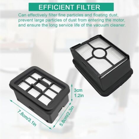 5Pcs Roller Pinsel Hepa-Filter Für BISSELL CrossWave HF3 Nass/Trocken Staubsauger Ersatz Teile Haushalts Reinigung 90141045