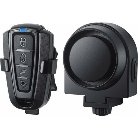 Alarme Antivol, Alarme Intelligente à Télécommande sans Fil, Alarme de Capteur Intelligent de Vibration étanche, pour Vélo/Moto/Véhicule électrique/Scooter (1/4)