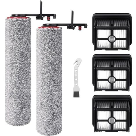 Rouleau Brosse Et Filtre HEPA Pour Dreame H15 Pro Heat – 2 Brosses + 3 Filtres + Nettoyeur