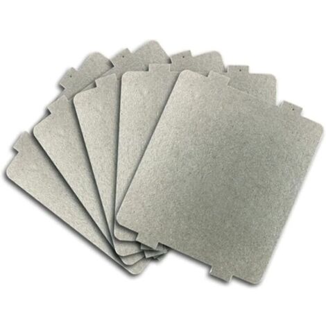 Plaques Mica de Micro-ondes, Guide D’ondes 99 x 108 mm Compatible avec Frigidaire 5304464061 par (5 Pièces)