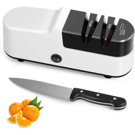 Aiguiseur Couteaux Électrique , Aiguiseur Couteaux Professionnel Haute Précision , Rapide & Efficace , Eguiseur de Couteau Durable , Aiguiseur Multifonction pour Couteaux de Cuisine (1/4)