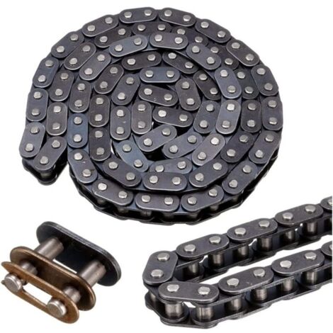 T8F Chaîne Ceinture avec Boucle Link Intérieur et extérieur 118 pour 43Cc 47Cc 49Cc Mini Dirt ATV Quad Mini Moto