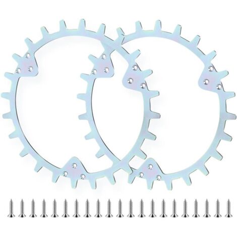 Pointes de Traction pour Tondeuse Robot Husq/varna Ø 252mm avec 21 Vis, Robotic Lawnmower Spikes for Hus/qvarna Automower330/440/420/435XAWD/430X/435X/450X, Amélioration de Traction (1/4)