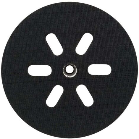 Plateau de ponçage de 150 mm - Pour ponceuse excentrique Bosch GEX 150 AC, PEX 15 AE, GEX 150 Turbo (1/4)