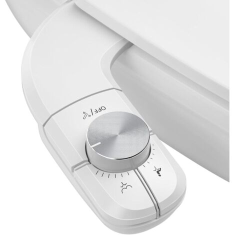 Toilettes japonaises bidet toilettes non électriques WC double buse télescopique facile à installer autonettoyant pression d'eau froide réglable nettoyage avant et arrière