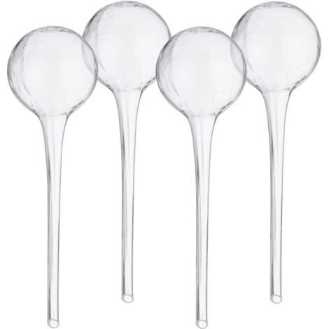 4 Pièces Boules dArrosage pour Plantes, Plante Arrosage Goutte à Goutte Automatique, Transparent Distributeur Eau Plante (1/4)