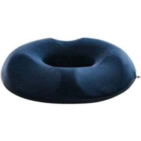 SNQ – Coussin coccyx orthopédique ergonomique en gel et mousse à mémoire de forme – Soulagement des douleurs – Housse en polyester anti-dérapante (1/4)