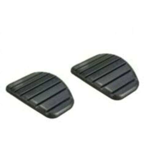 2pc Couvre-pédale d'embrayage pour voiture, Couvre-pédale de frein en caoutchouc antidérapant pour Megane Laguna Clio Kango Scenic