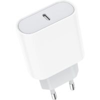 Chargeur USB C, prise rapide 20 W, adapté pour iPhone 16/16 Pro/16 Pro Max/16 Plus/15/14/13/12/11/SE 2020/X/XS, Pad Pro, Airpods, Galaxy, Pixel, Type Adaptateur secteur mural C