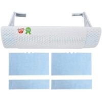 Pare-brise de climatisation suspendu, pare-vent de Purification primaire à ions négatifs 74-105cm