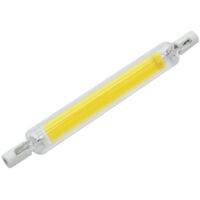 Ampoule R7S LED 118mm Dimmable, 20W R7S Ampoules LED COB, R7S LED 118mm Haute Lumière Blanc Froid 6000K, 1000LM, éclairage à faisceau 360 °, Sans Scintillement, AC 220-240V, Pack de 2 [Classe énergéti