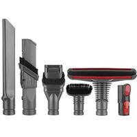 Brosse Kit Accessoires pour Dyson V8 V7 Aspirateur avec Adaptateur,Total Clean Pièces pour Dyson V6 DC45 DC35 DC52 DC29 DC62 DC33 DC34 etc,brosse dyson v7,brosse dyson v8