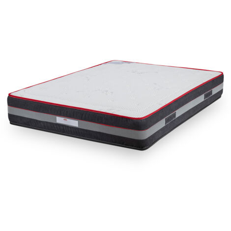 Matelas Ressorts ensachés, 140x190cm, Luxury Gel, épaisseur 27cm (1/5)