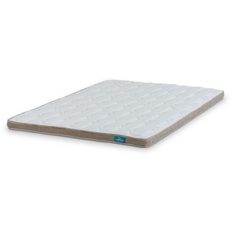 housse de matelas Mousse, 140x190cm, Nature Topper, épaisseur 10cm (1/3)