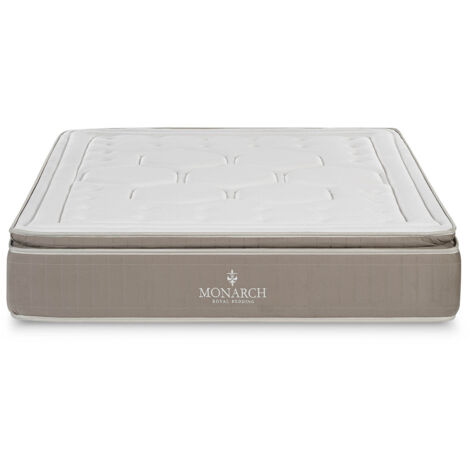 Matelas Ressorts ensachés, 140x180cm, Deluxe Crown, épaisseur 28cm (1/4)