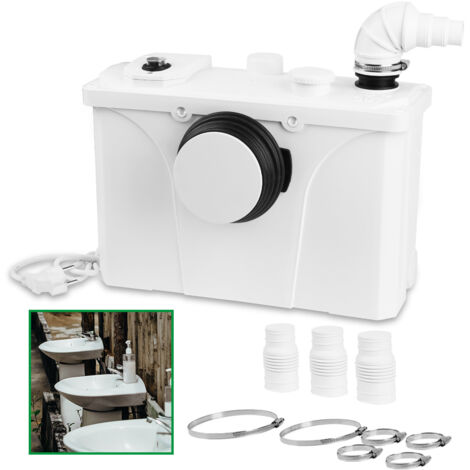 TolleTour Hebeanlage 700W Sanitär Schmutzwasserpumpen Haushalts Hebeanlage Abwasserentsorgung Fäkalienpumpe Für Dusch, WC (1/5)
